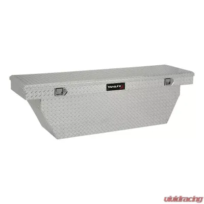 TrailFX Crsovr Deep Sgl Lid Dia Tread Bright Pol Alum 72x19.25x19.5 W/Tray - 111721